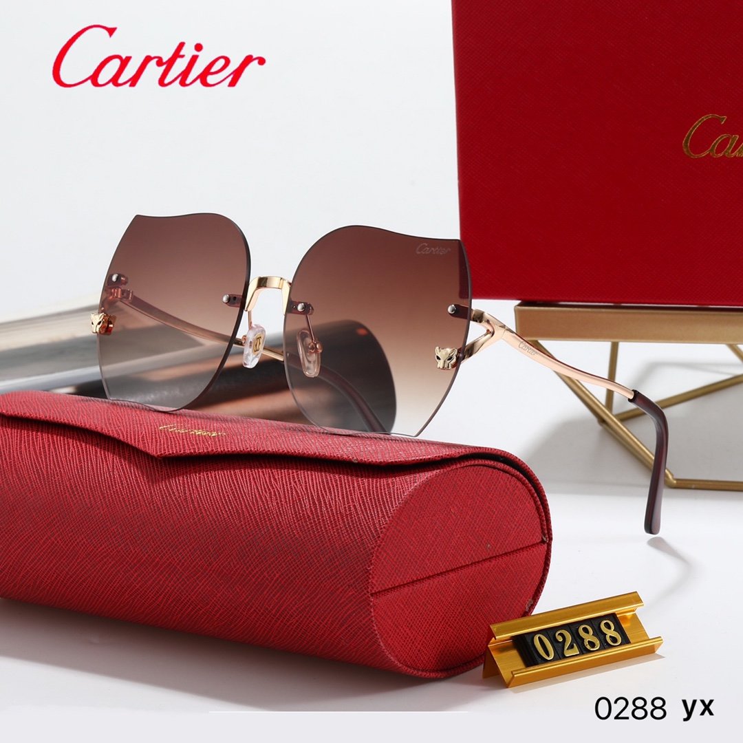 3 Color Women's Sunglasses—0288