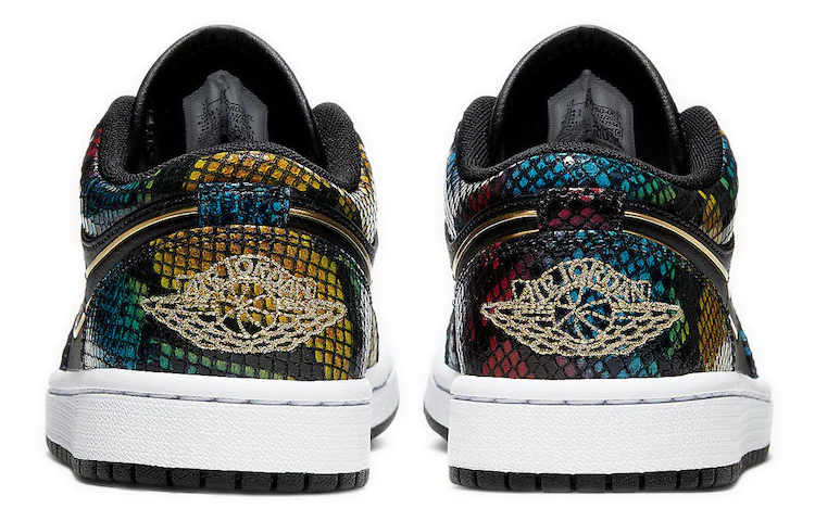 (WMNS) Air Jordan 1 Low 'Multi Snakeskin' CW5580-001