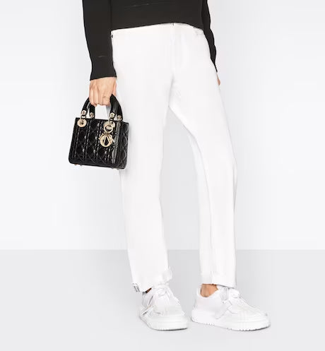 MINI LADY DIOR BAG Black Cannage Lambskin