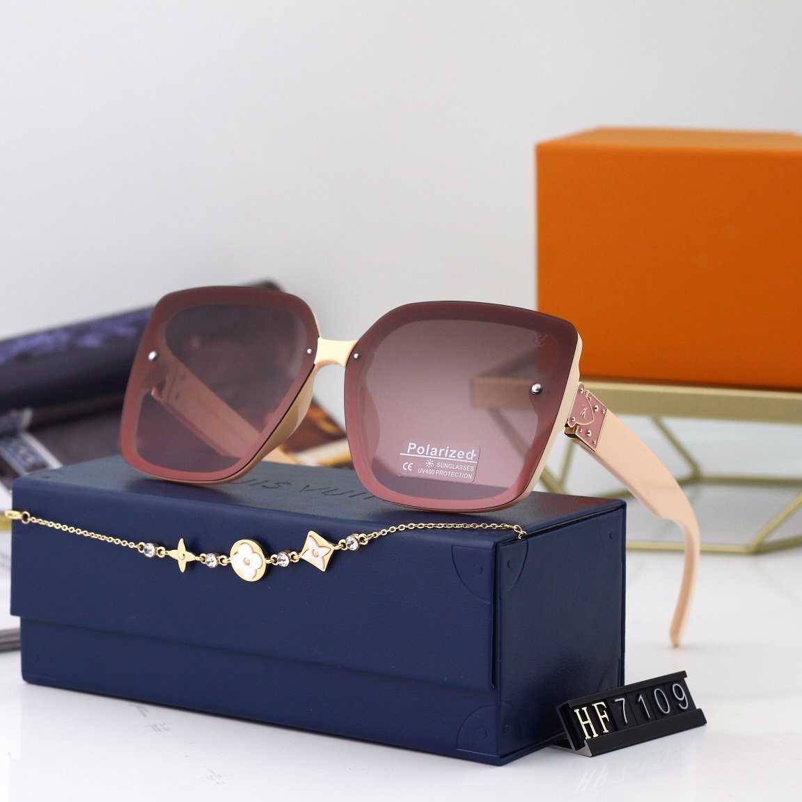 5 Color Women's Sunglasses—7109