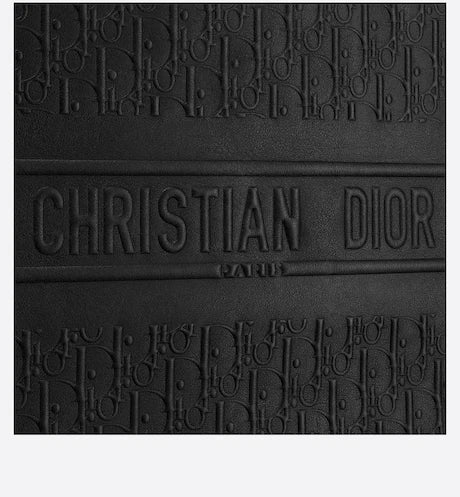 LARGE DIOR BOOK TOTE Black Dior Oblique Embossed Calfskin (42 x 35 x 18.5 cm)