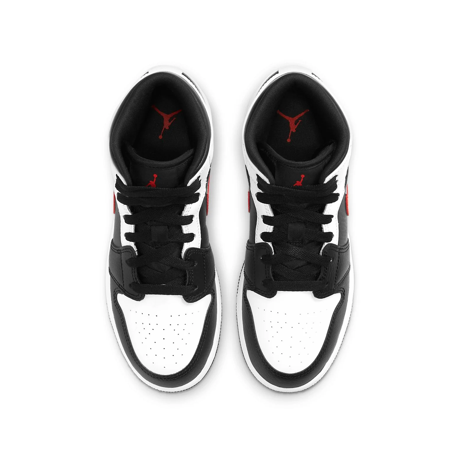 (GS) Air Jordan 1 Mid 'Chile Red' 554725-075