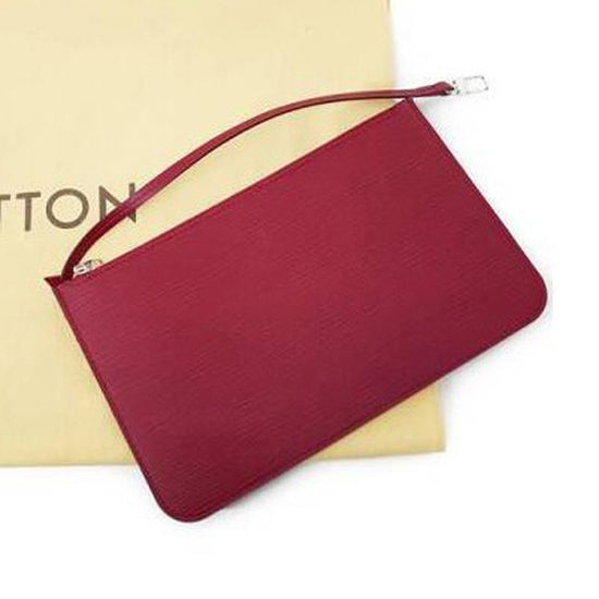 LV M40954 Neverfull MM Shoulder Bag Epi Leather