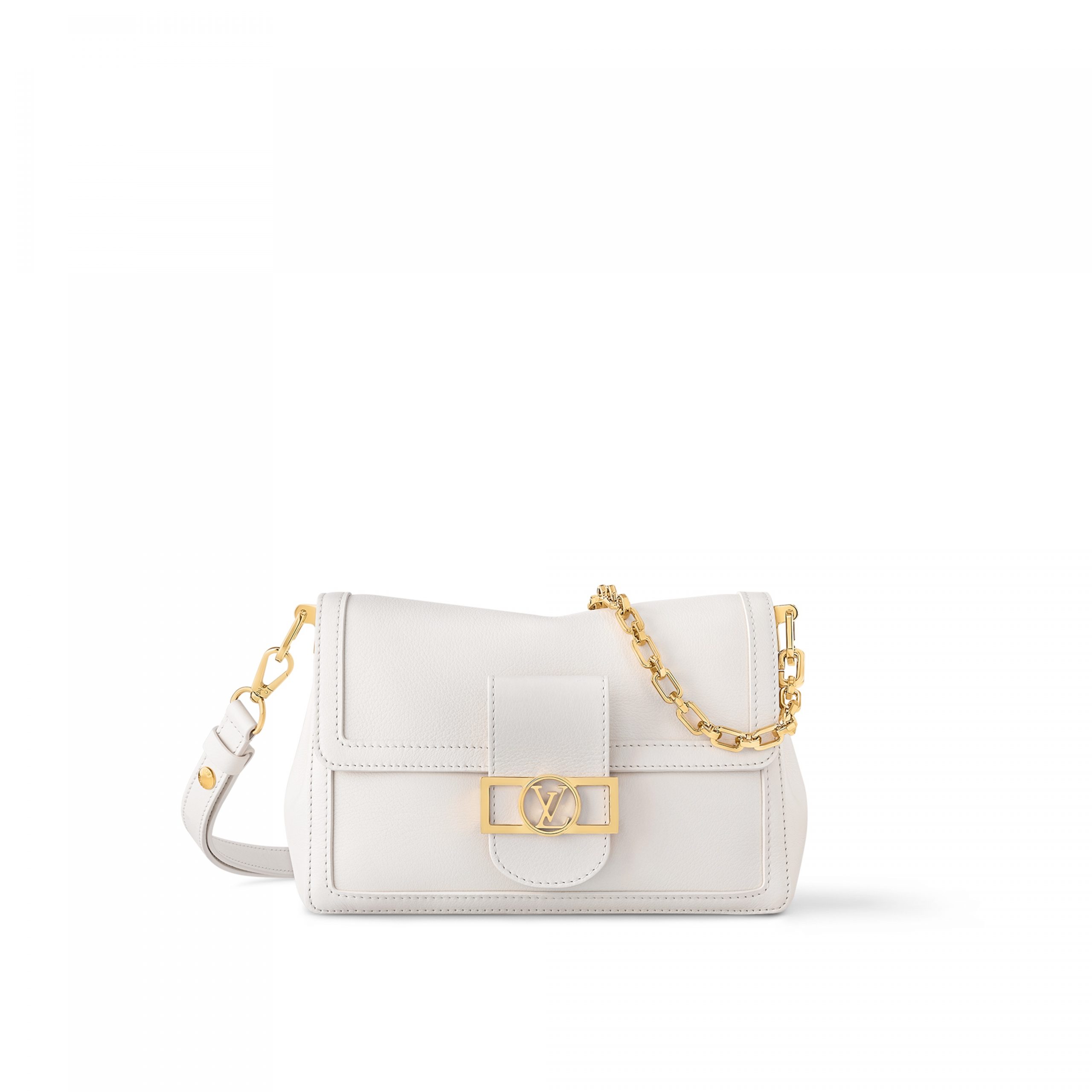 Louis Vuitton M25050 Dauphine Soft MM White