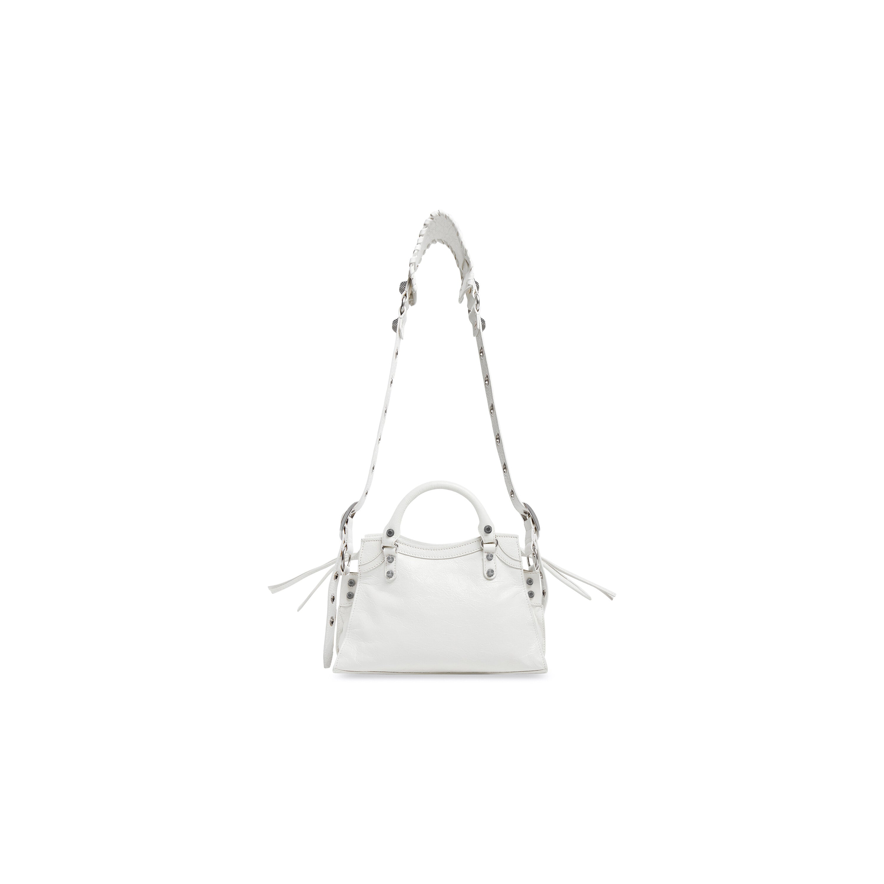 WOMEN'S NEO CAGOLE XS HANDBAG IN WHITE