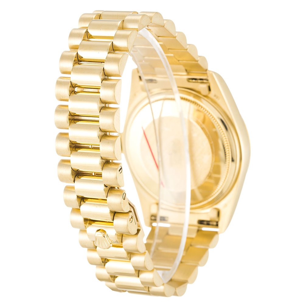 Replica Rolex Day-Date 36mm Black Dial 18038