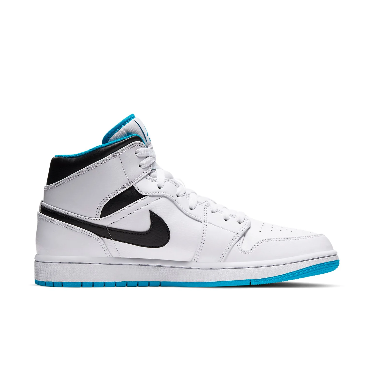 Air Jordan 1 Mid 'Laser Blue' 554724-141