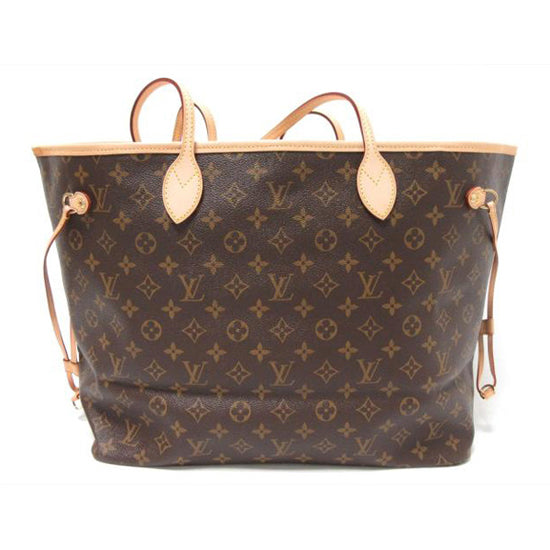 LV M40157 Neverfull GM Shoulder Bag Monogram Canvas