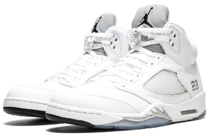 Air Jordan 5 Retro 'Metallic White' 2015 136027-130
