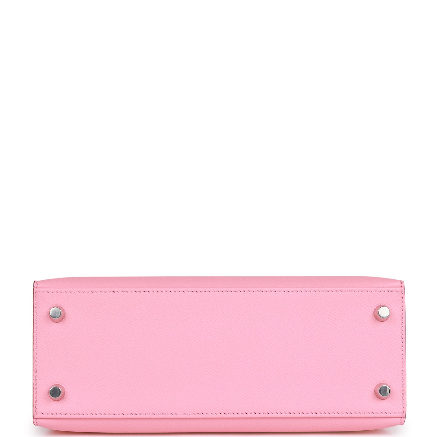 Hermès Kelly Sellier 25 Rose Confetti Epsom Palladium Hardware