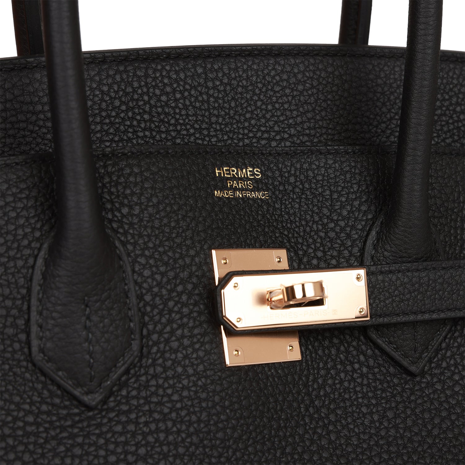 Hermès Birkin 35 Black Togo Rose Gold Hardware