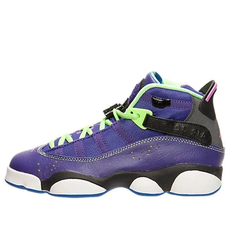 (GS) Air Jordan 6 Rings 'Court Purple' 323419-515