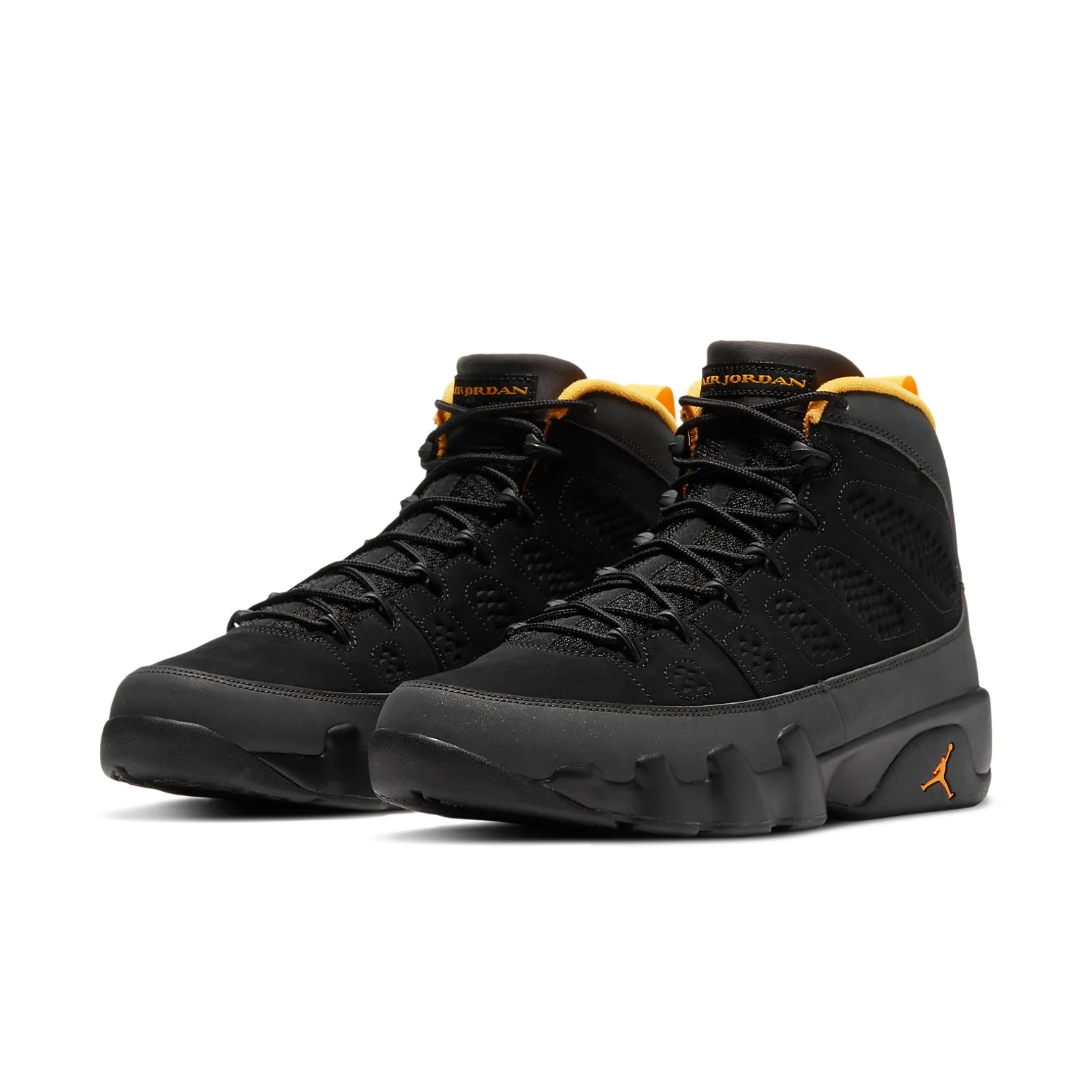 Air Jordan 9 Retro 'Black Dark Charcoal University Gold' CT8019-070
