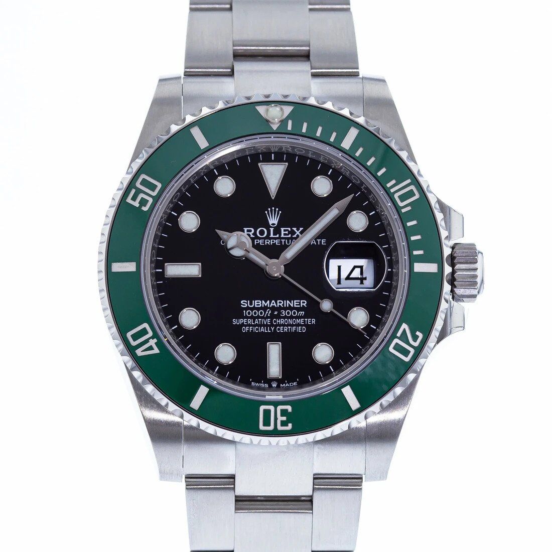 Swiss Rolex Submariner Date 126610LV Black Starbucks