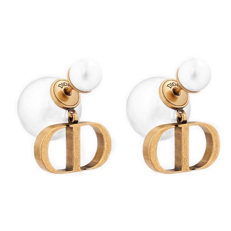 Pearl Retro Metal Fashion Earrings
