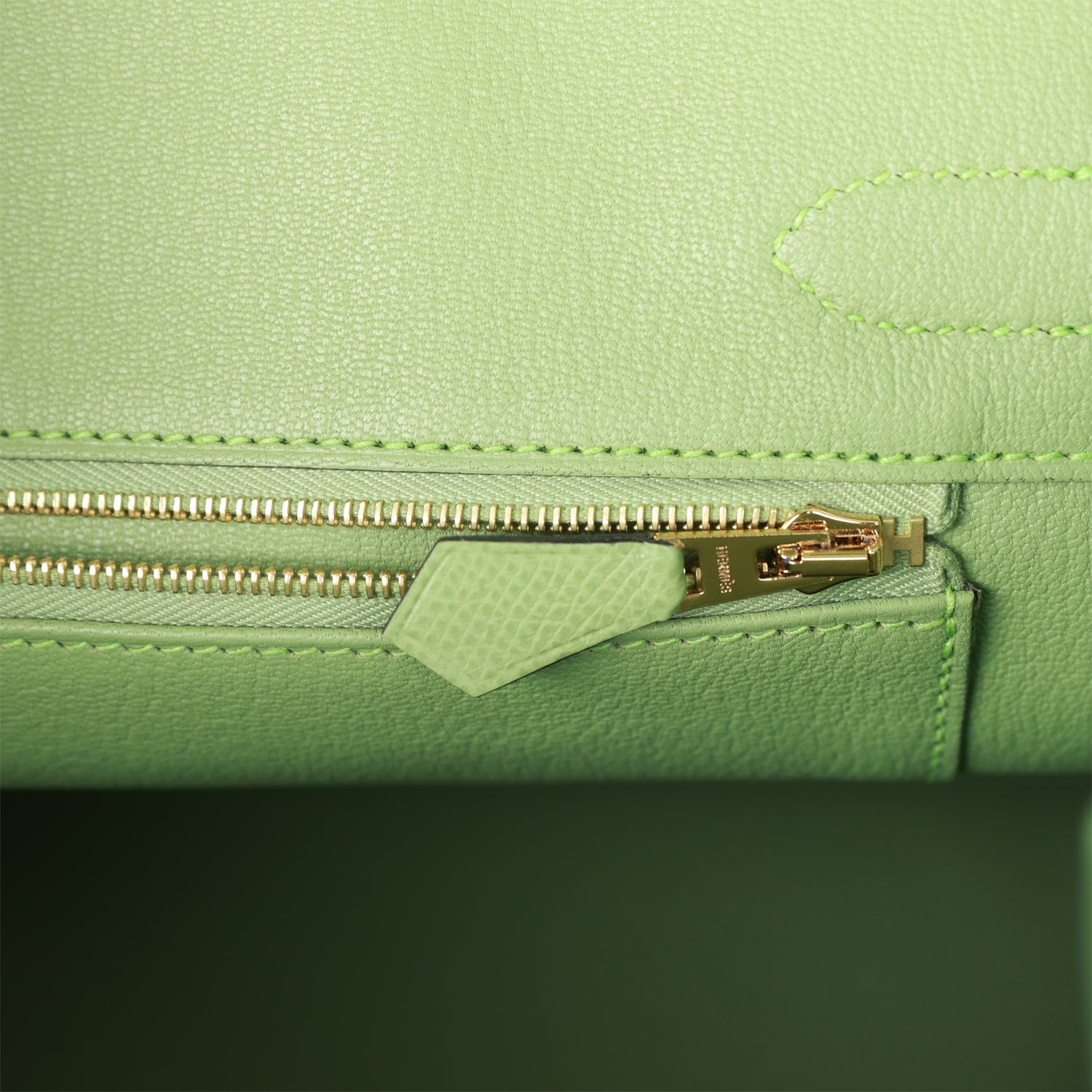 Hermès Birkin 30 Vert Criquet Epsom Gold Hardware