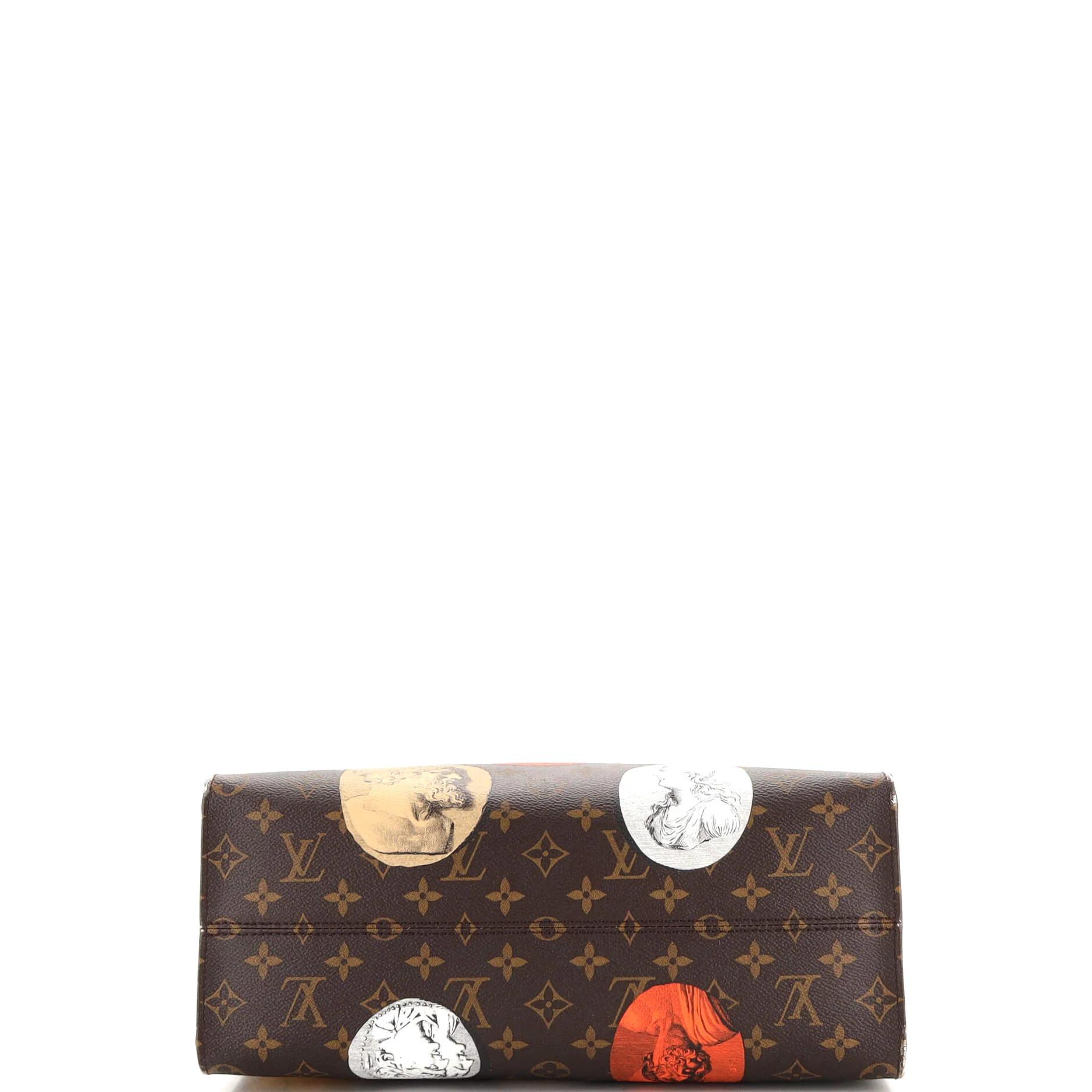 OnTheGo Tote Limited Edition Fornasetti Cameo Monogram Canvas MM