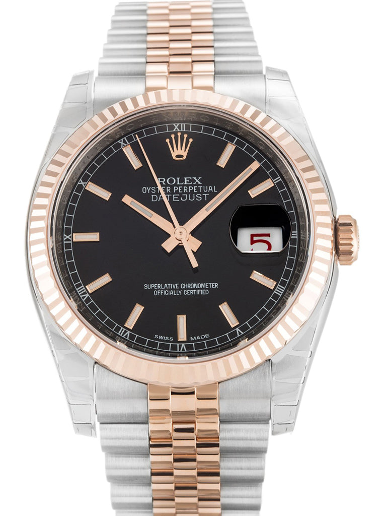 Replica Rolex Lady-Datejust 36mm Rose Dial 179171