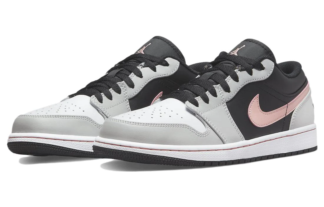 Air Jordan 1 Low 'Grey Fog Bleached Coral' 553558-062
