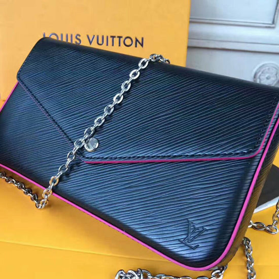 LV M64579 Pochette Felicie Crossbody Bag Epi Leather