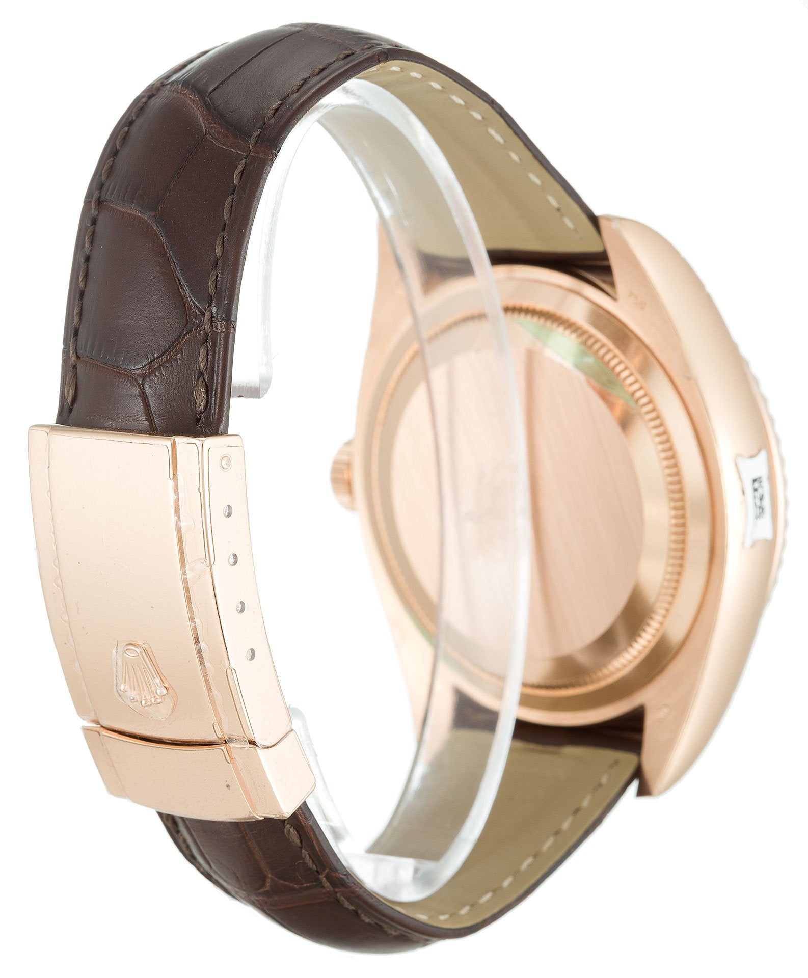 Replica Rolex Sky-Dweller 42mm Brown Dial 326135