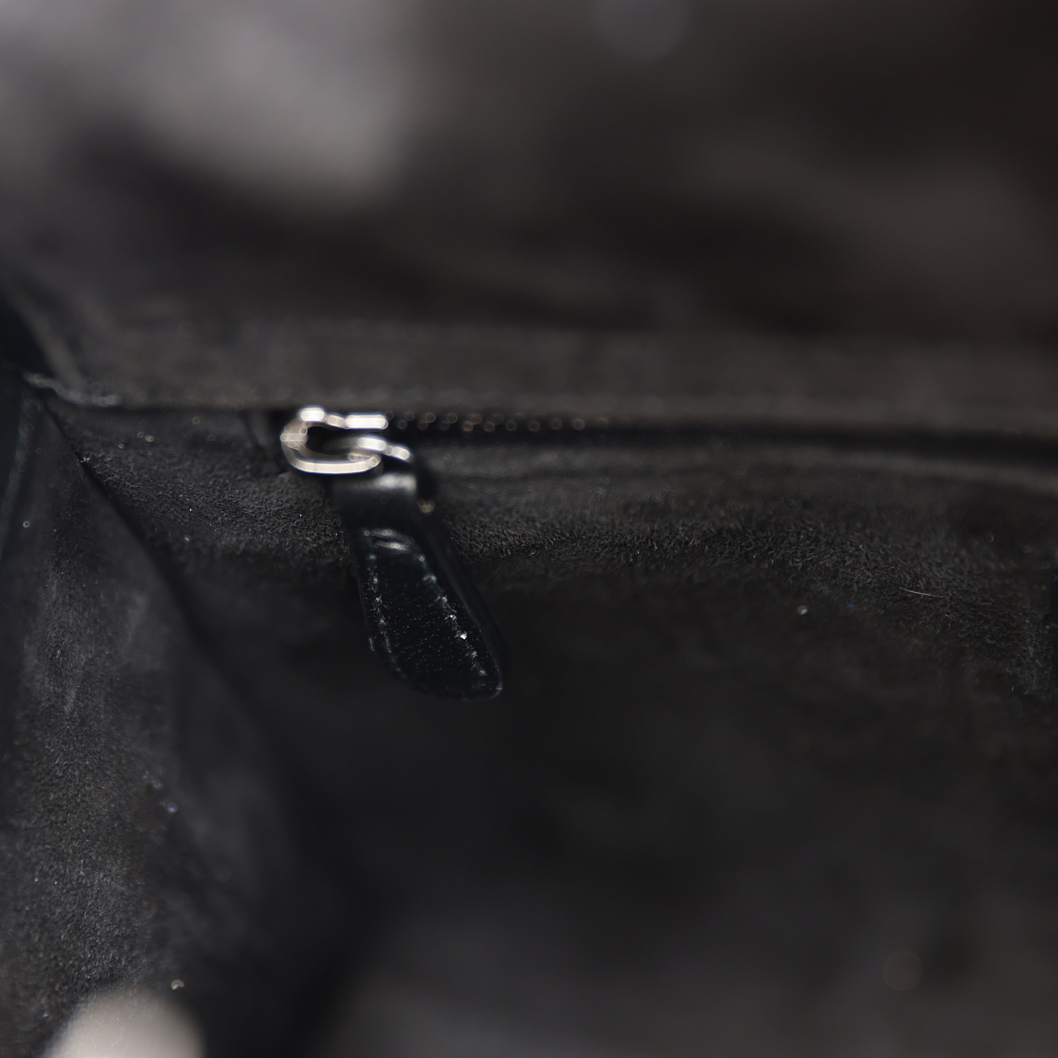 Christian Dior Lucky Star Medium Lady Dior Tote Black Lambskin Ruthenium Hardware