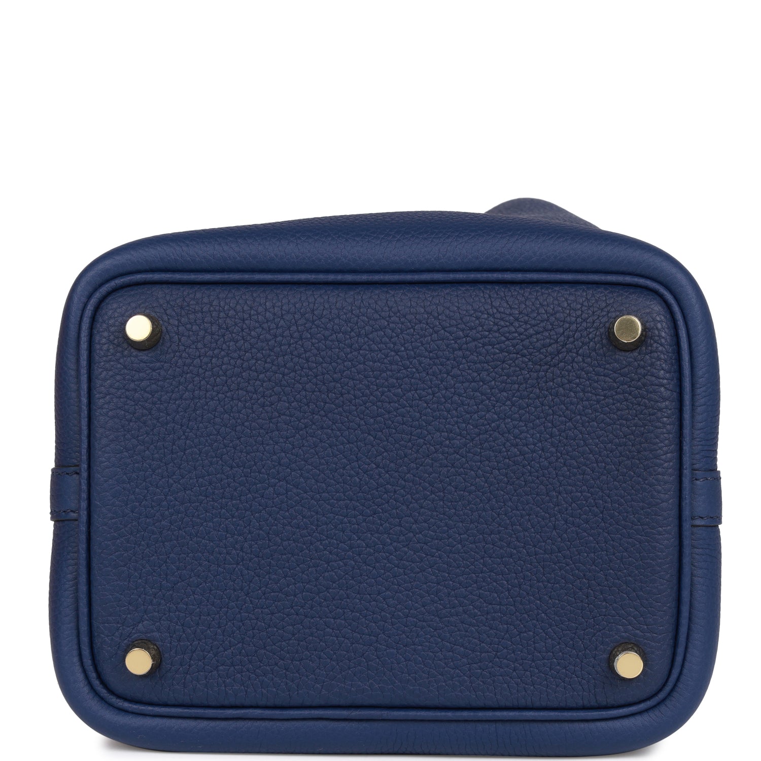 Hermès Picotin Lock 18 Bleu Saphir Clemence Gold Hardware