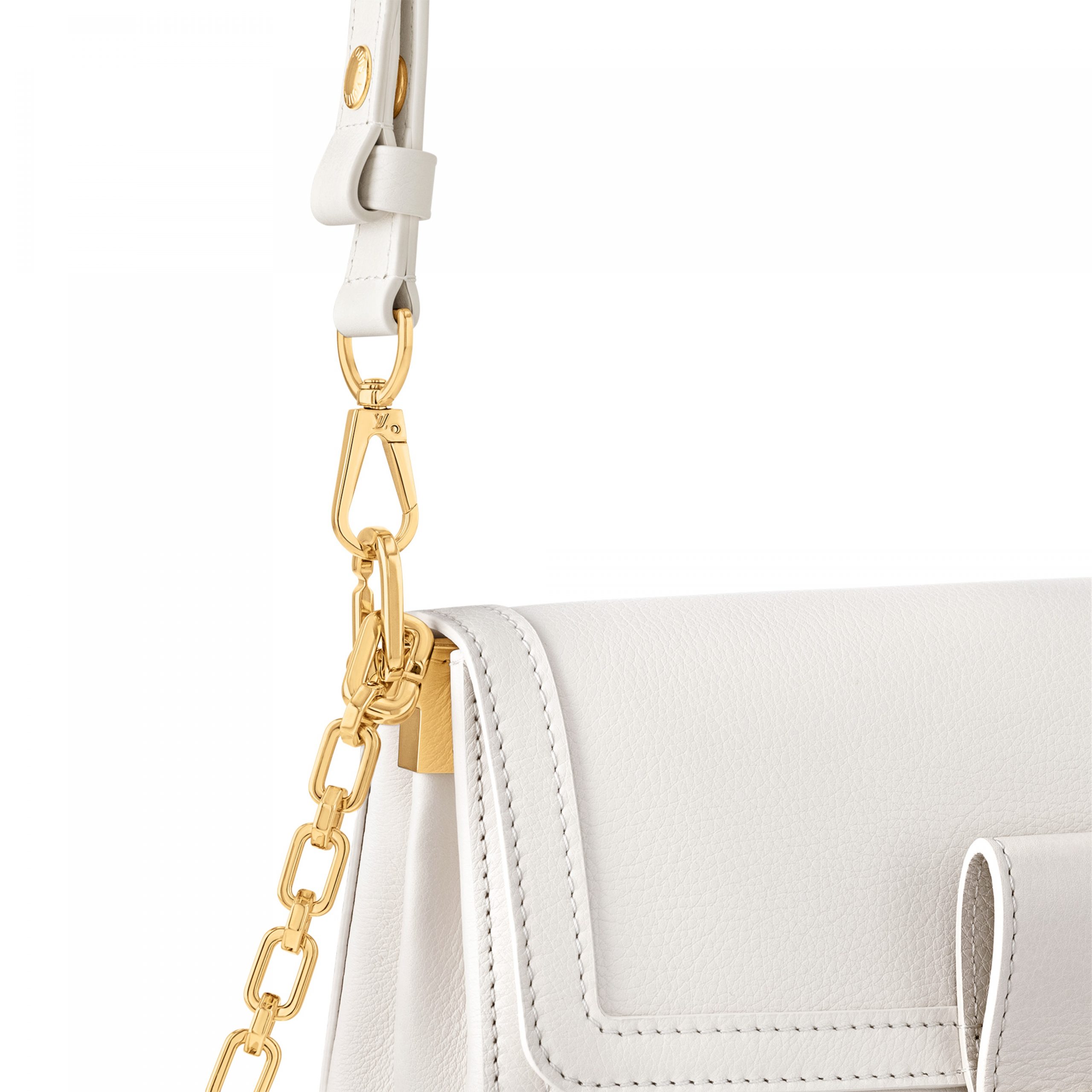 Louis Vuitton M25050 Dauphine Soft MM White