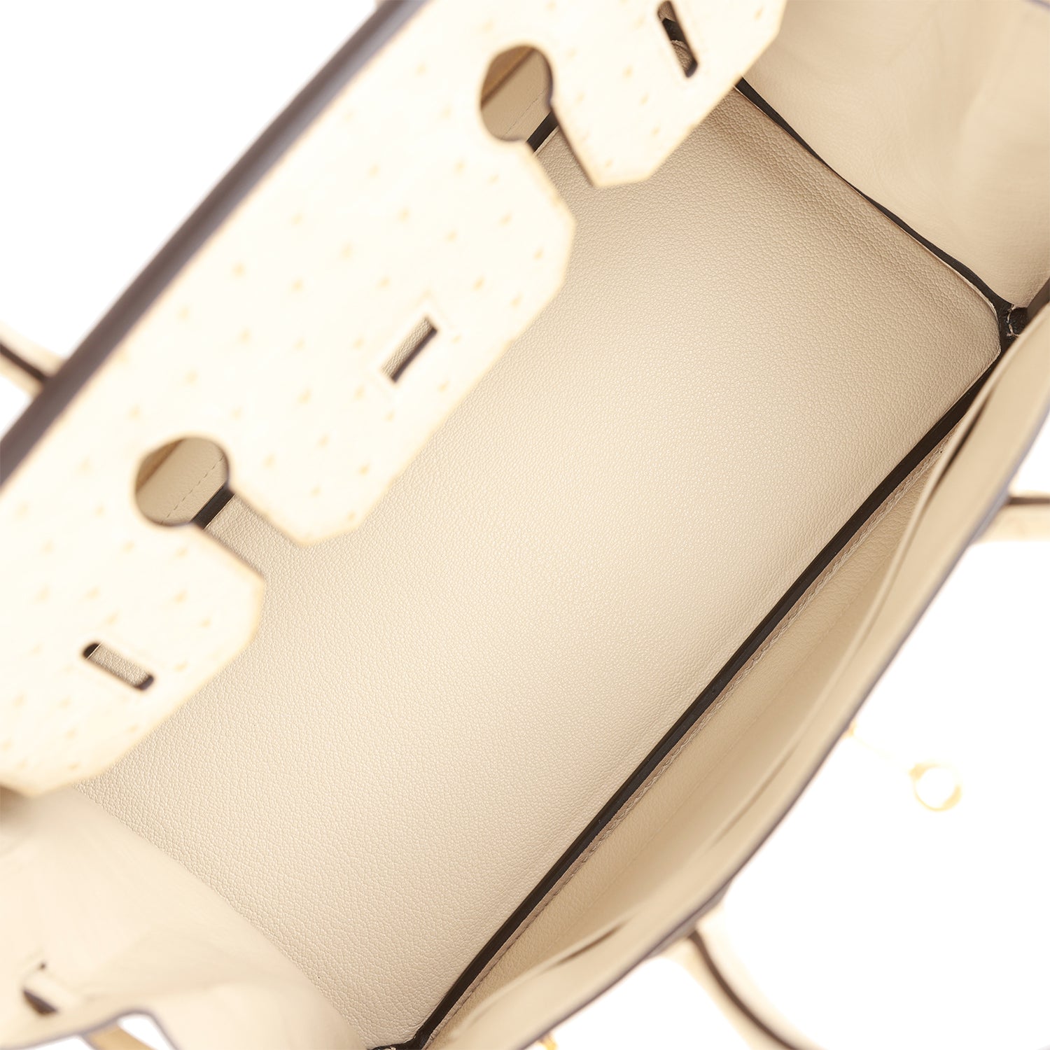 Hermès Birkin 30 Parchemin Ostrich Gold Hardware