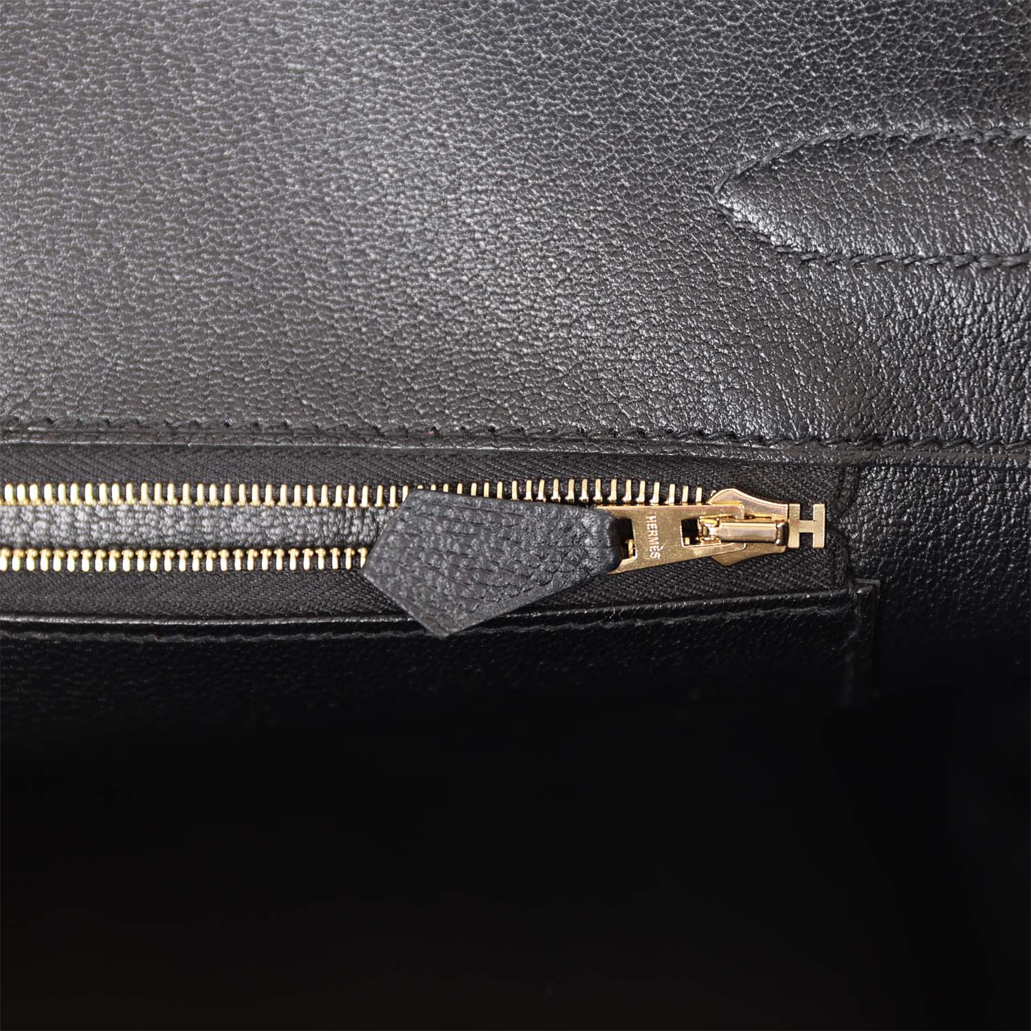 Hermès Birkin 35 Black Epsom Gold Hardware