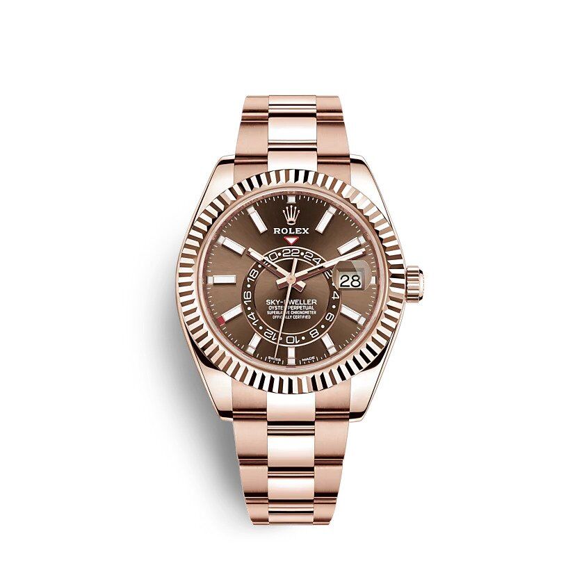Swiss Rolex Sky-Dweller 326935 Chocolate