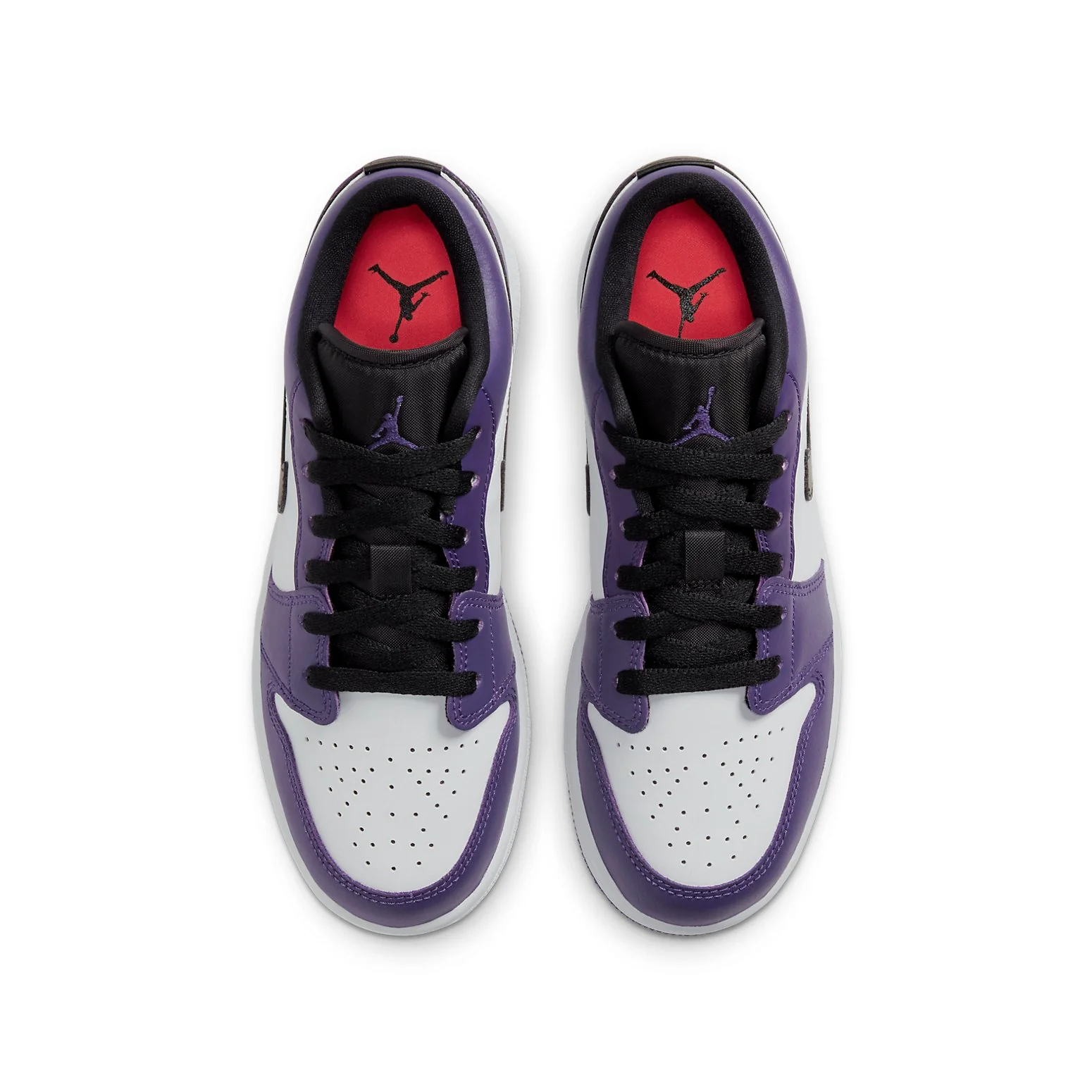 (GS) Air Jordan 1 Low 'Court Purple' 553560-500