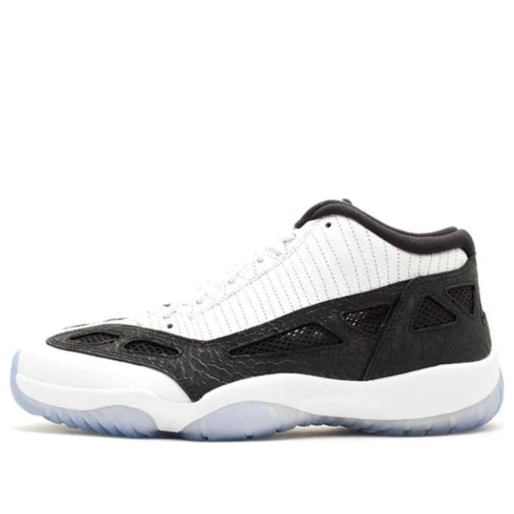 Air Jordan 11 Retro Low IE 'White Black' 306008-100