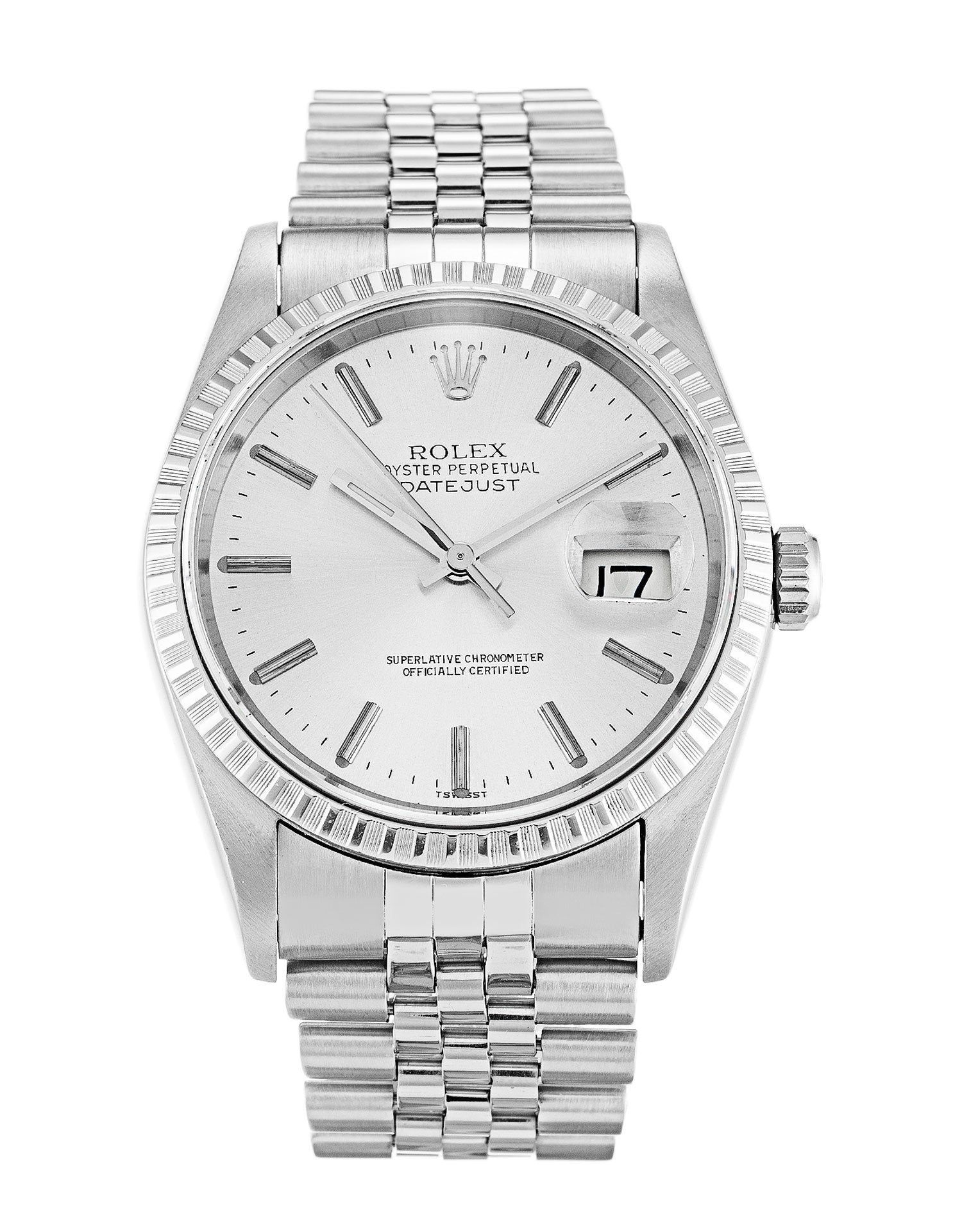 Rolex Datejust White Dial 16200