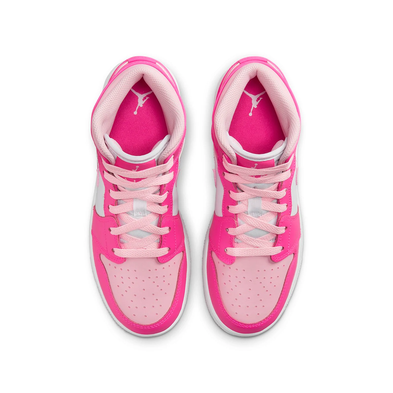 (GS) Air Jordan 1 Mid 'Fierce Pink' FD8780-116