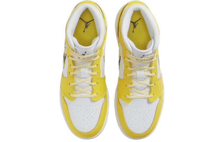 (GS) Air Jordan 1 Mid SE 'Rose Patch - Dynamic Yellow' AV5174-700