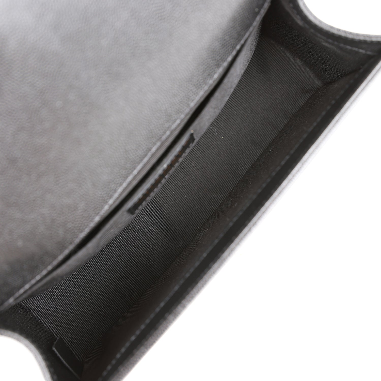 Chanel Medium Boy Bag Black Caviar Antique Gold Hardware