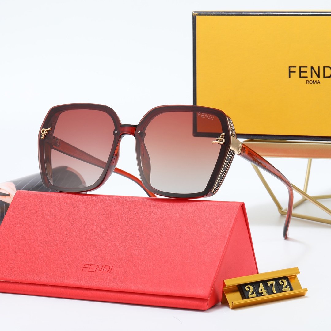 4 Color Women's Sunglasses—2472