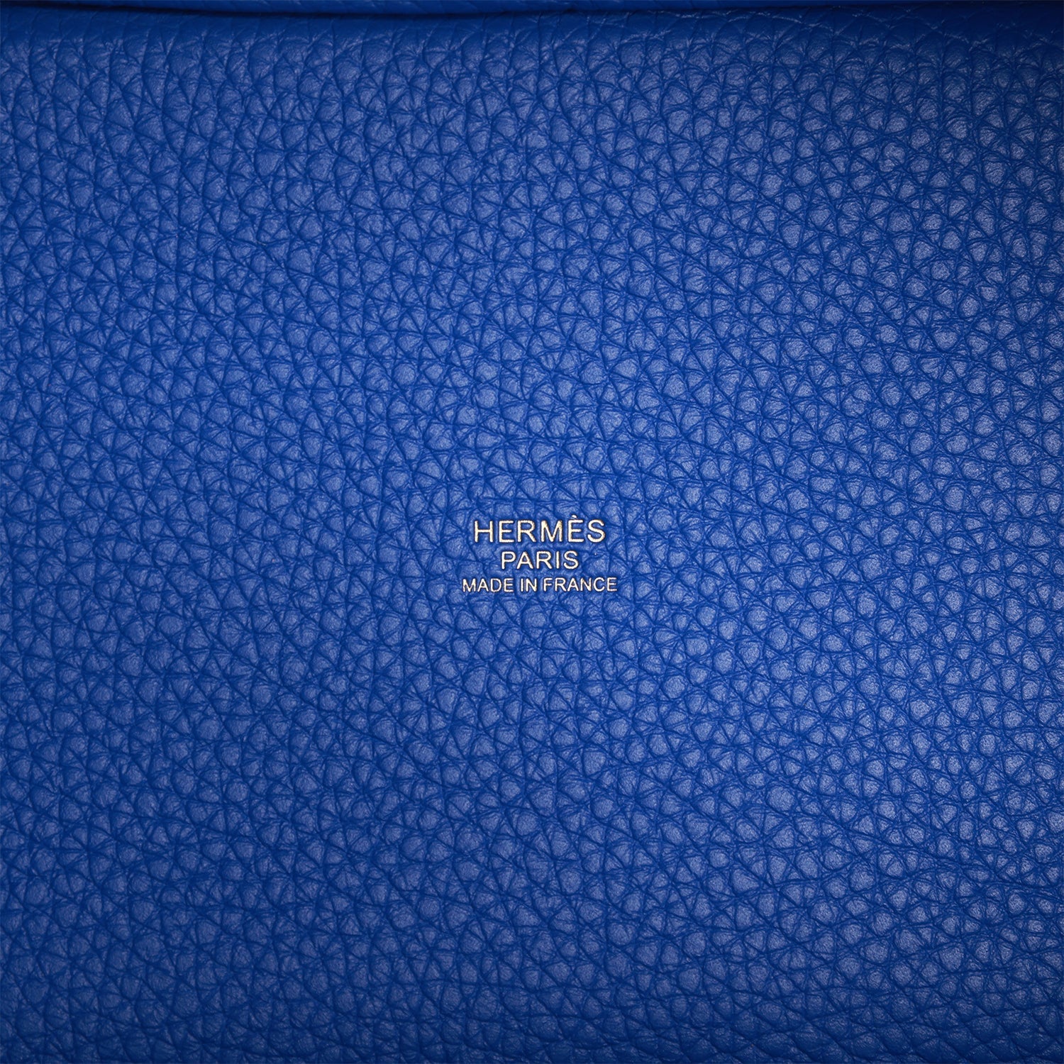 Hermès Picotin Lock 18 Bleu Royal Clemence Gold Hardware