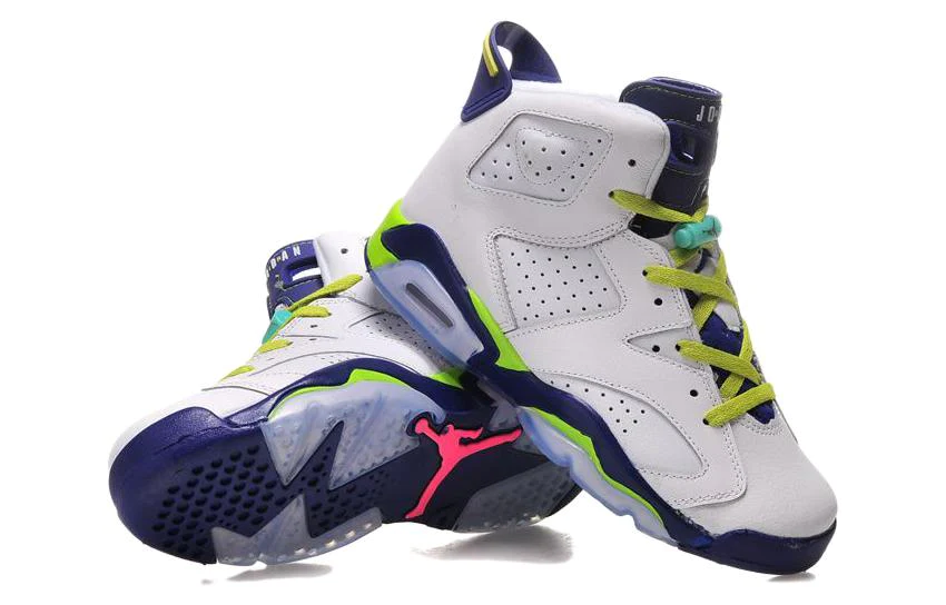 (GS) Air Jordan 6 Retro 'Fierce Green' 543390-108