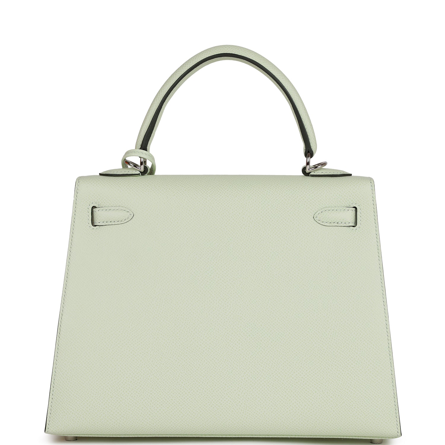Hermès Kelly Sellier 25 Vert Fizz Epsom Palladium Hardware
