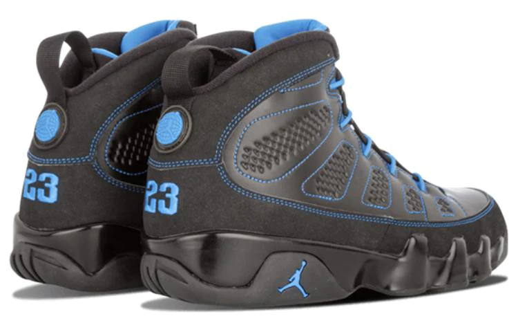 Air Jordan 9 'Photo Blue' Black Bottom 302370-007B