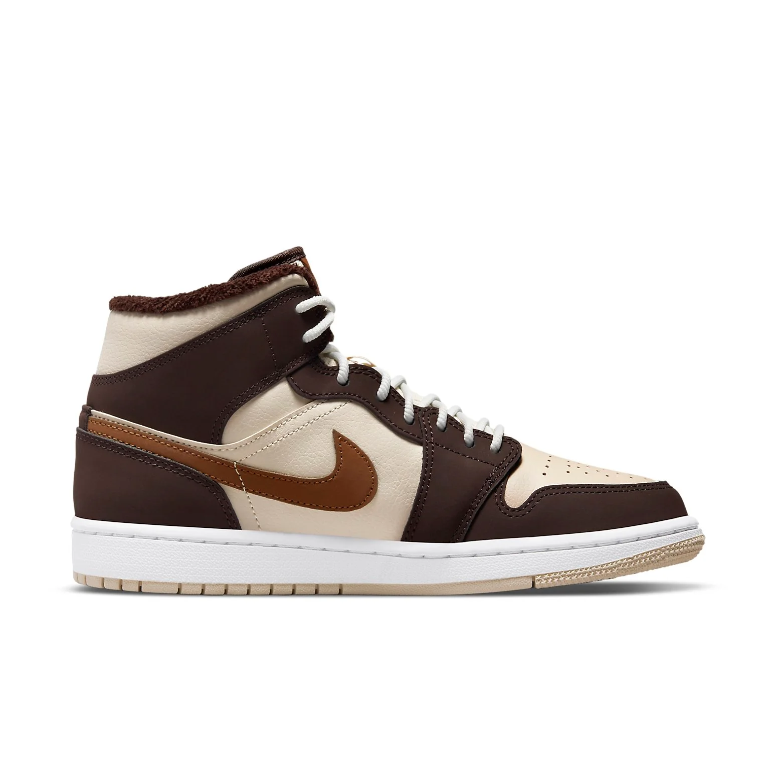 (WMNS) Air Jordan 1 Mid SE 'Cream Dark Chocolate' DO6699-200