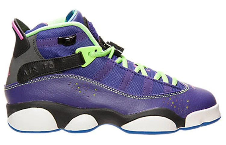 (GS) Air Jordan 6 Rings 'Court Purple' 323419-515