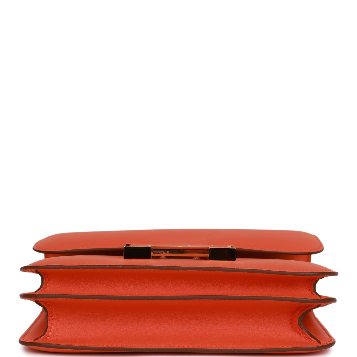 Hermès Constance 18 Orange Swift Gold Hardware
