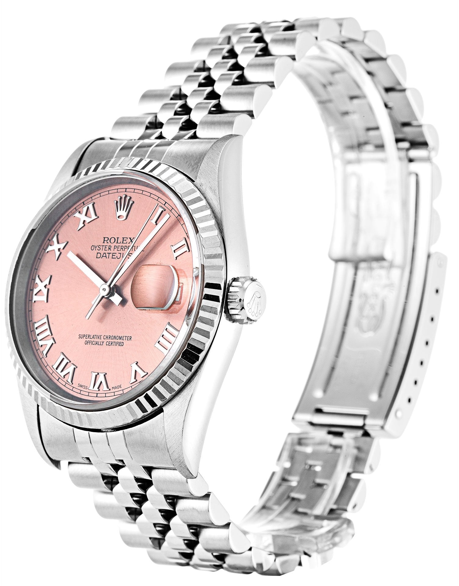 Rolex Datejust Pink Dial 16234