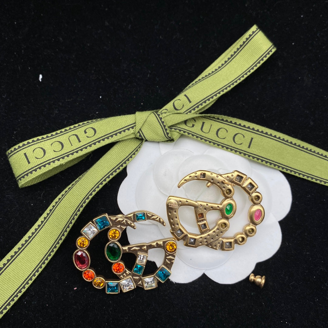 Vintage Collection - Vintage Collection - Colored Diamond Atmosphere Earrings