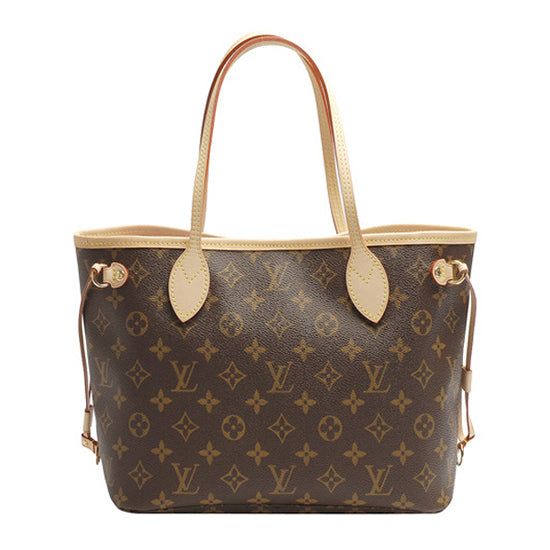 LV M41000 Neverfull PM Shoulder Bag Monogram Canvas
