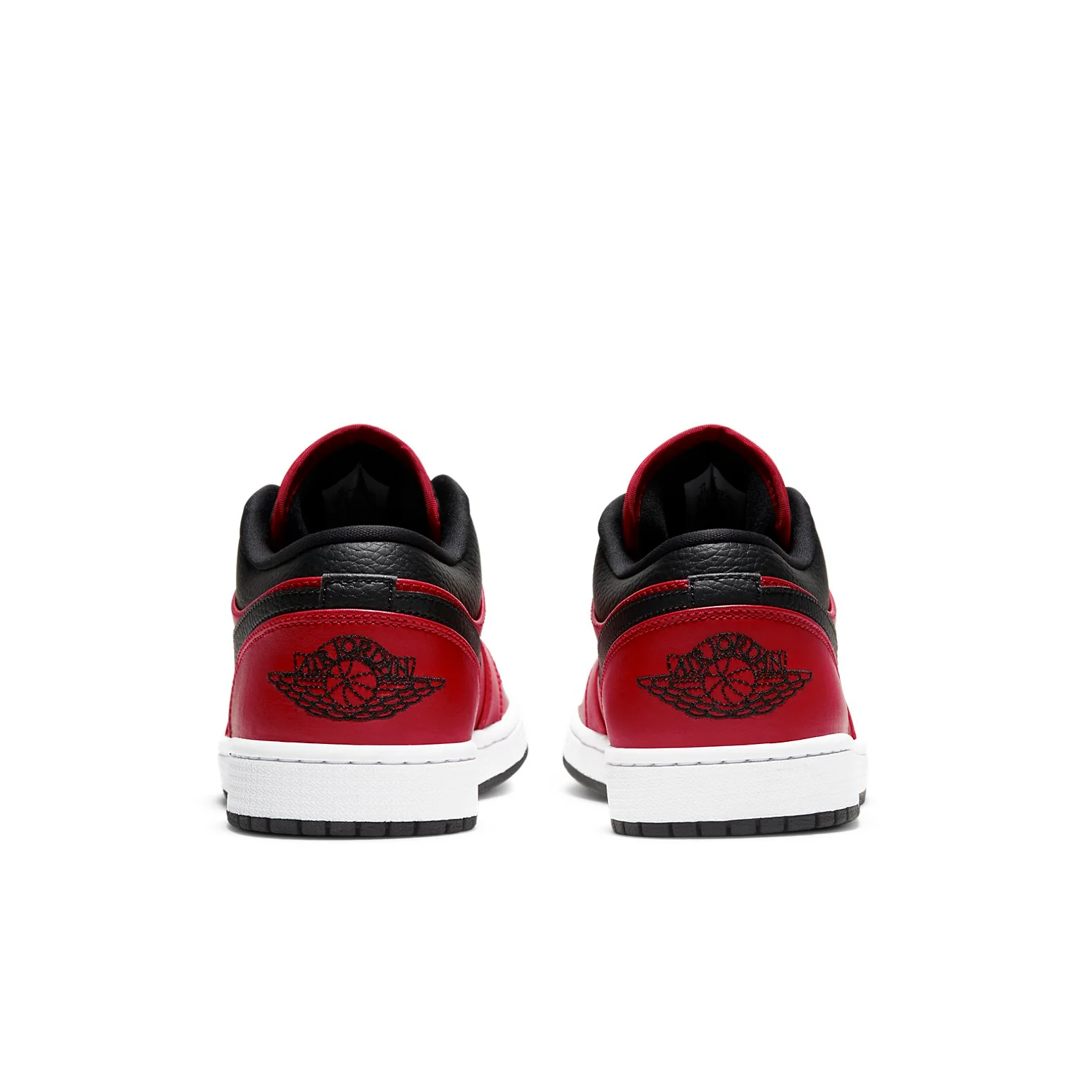 Air Jordan 1 Low 'Reverse Bred Pebbled Swoosh' 553558-605