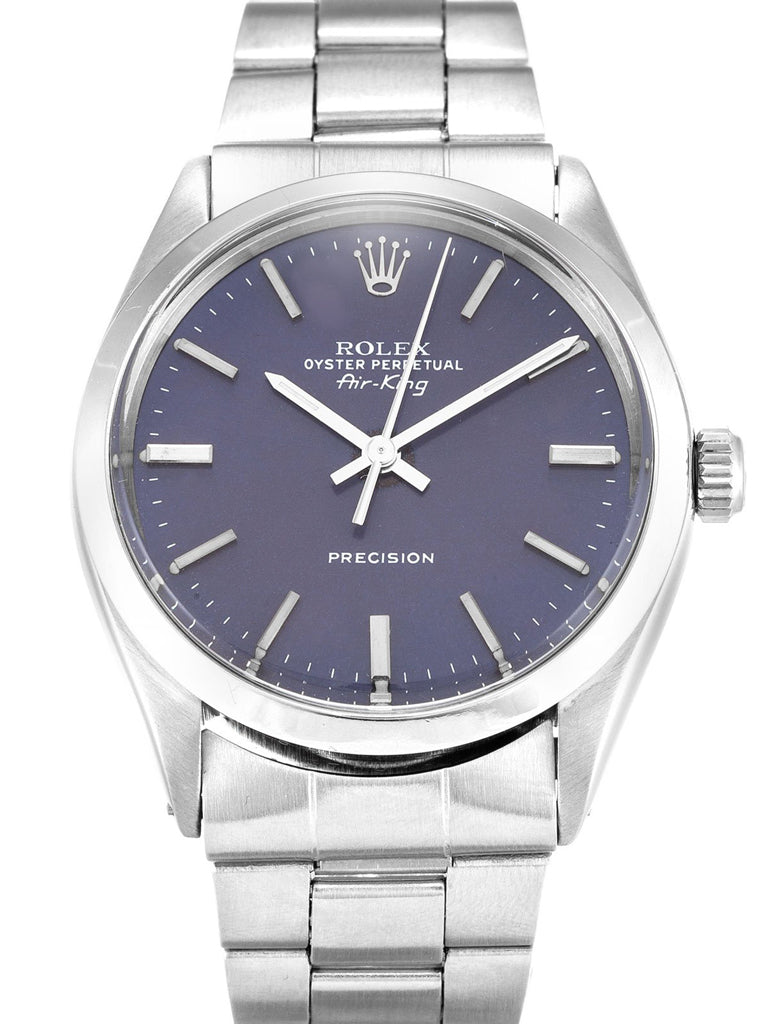 Replica Rolex Air-King 34mm Blue Dial 5500